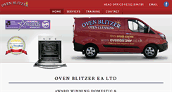 Desktop Screenshot of ovenblitzer.co.uk